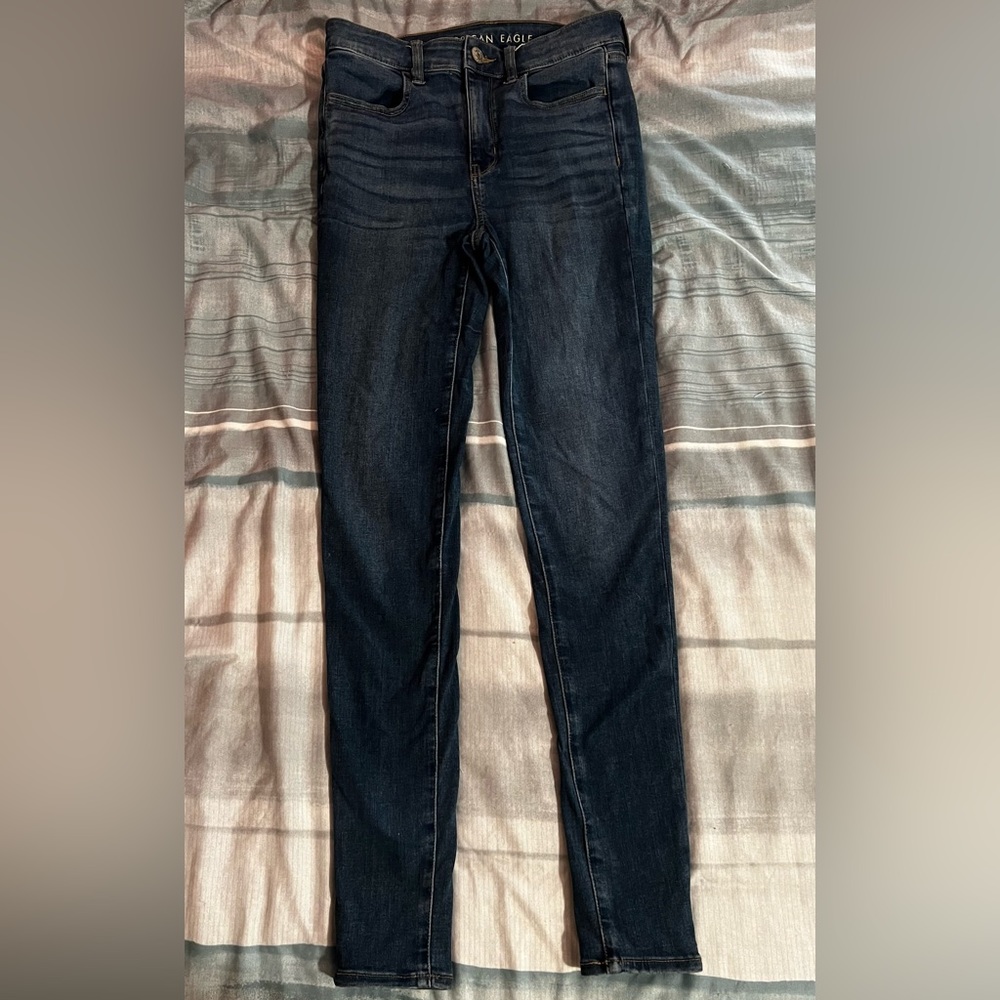 High Rise American Eagle Next Level Stretch Skinny jeans